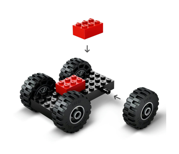 LEGO City 60450 Żółta ładowarka kołowa - 1284113 - zdjęcie 4